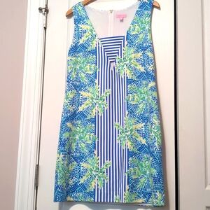Lily Pulitzer Chiara Bennett Blue Shift Dress